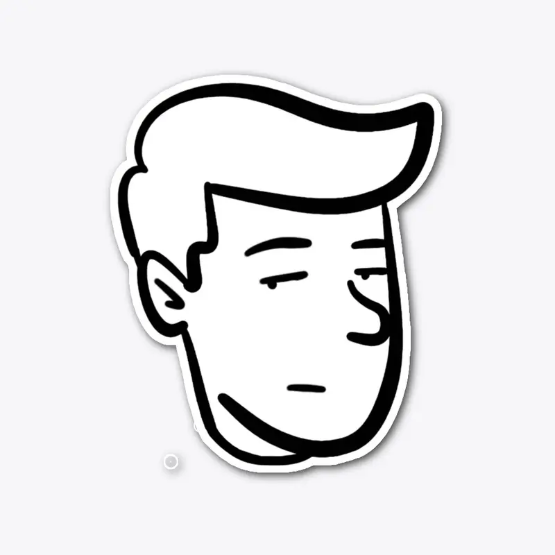 Classic Side Eye Guy Sticker