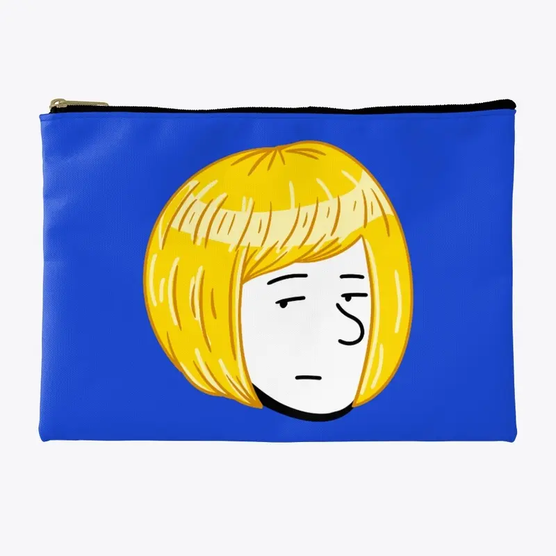 Side Eye Karen Accessory Pouch