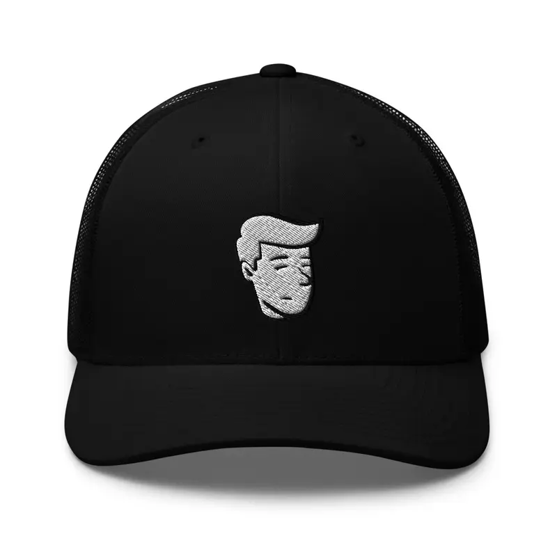 Classic Side Eye Guy Trucker Cap