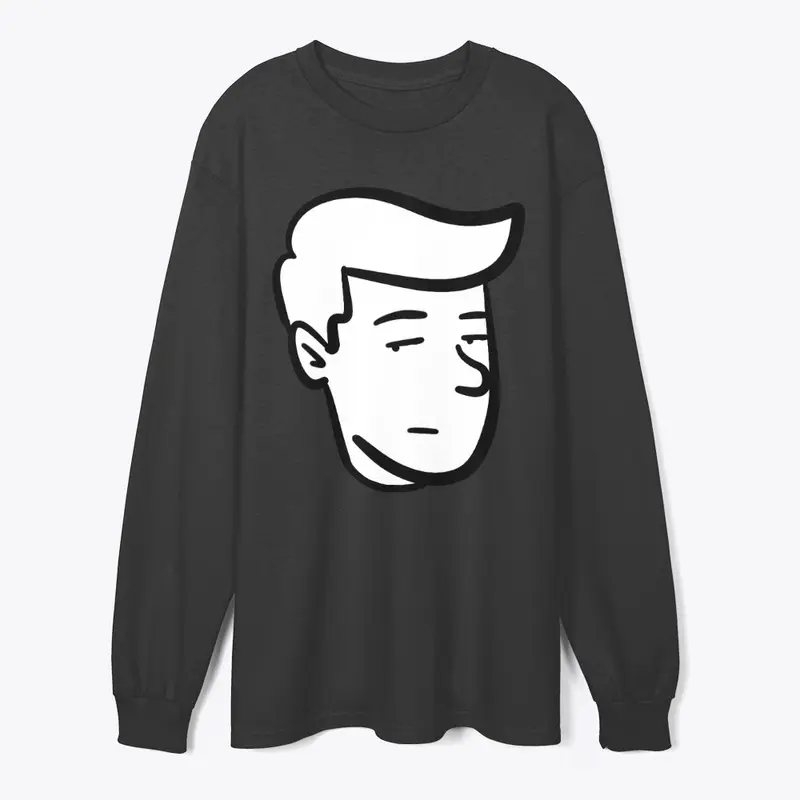 Classic Side Eye Guy Long Sleeve Tee